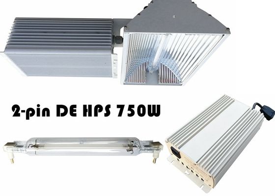 HID 110V 115lm / W چراغ رشد دو سر 750W گیاه در حال رشد برای ماری جوانا پزشکی