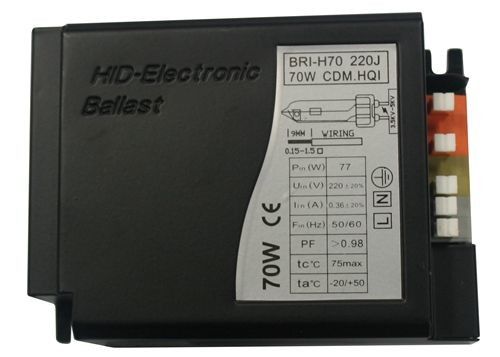 لامپ سدیم سرامیک فلزی هالید 70W 0.44A 130Hz Digital Green Ballast