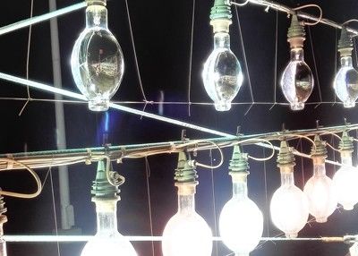 بازتابنده جانبی 700w MH لامپهای بزرگ کننده صرفه جویی در مصرف سوخت طول 350 میلی متر
