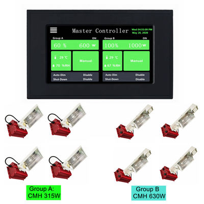 دو کاناله CMH HVAC 0 10V کنترل کننده HPS 5V DC کنترل روشنایی هوشمند