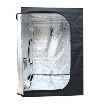 200 سانتی متر ارتفاع زیپ دار Hydroponic چادر داخلی ، پارچه 5X5 &quot;قابل حمل رشد چادر 600D