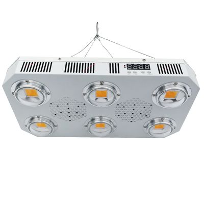 300 وات 4.2 کیلوگرمی LED COB Grow Light فن صفحه ای هیت سینک گلدار 24 ساعته سوئیچ 300 واتی LED Grow Light