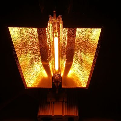 محلول روشنایی از راه دور کنترل از راه دور چراغ رشد دو برابر 1000W HPS 2100umol / s