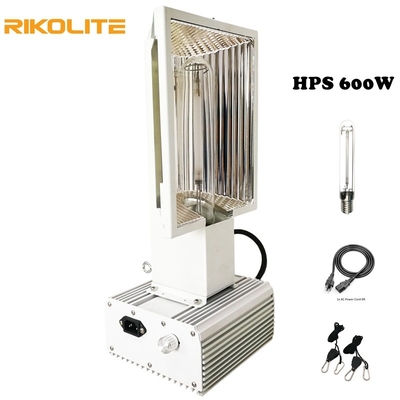 چراغ رشد گلخانه ای هیدروپونیک 600 وات HPS 1080 میکرومول بر ثانیه