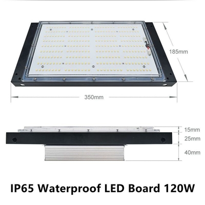 چراغ‌های رشد LED هیدروپونیک 120 واتی 3500 کیلویی کم نور IP65 دارای رتبه ضد آب