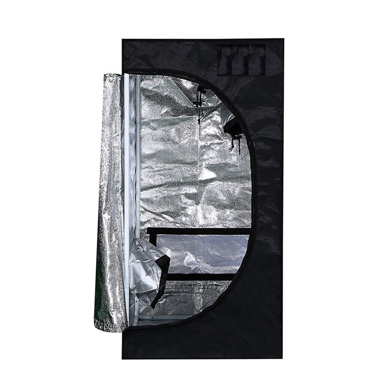 100 سانتی متر ارتفاع PVEA Hydroponic Grow Room ، 1 تا 2 Plant Grow Tent 600D Fabric