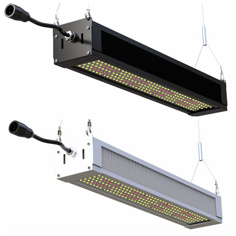 RikoLite 240W Full Spectrum LED Grow Light Slim Bar ، چراغ های رشد AL1100 باغبانی LED