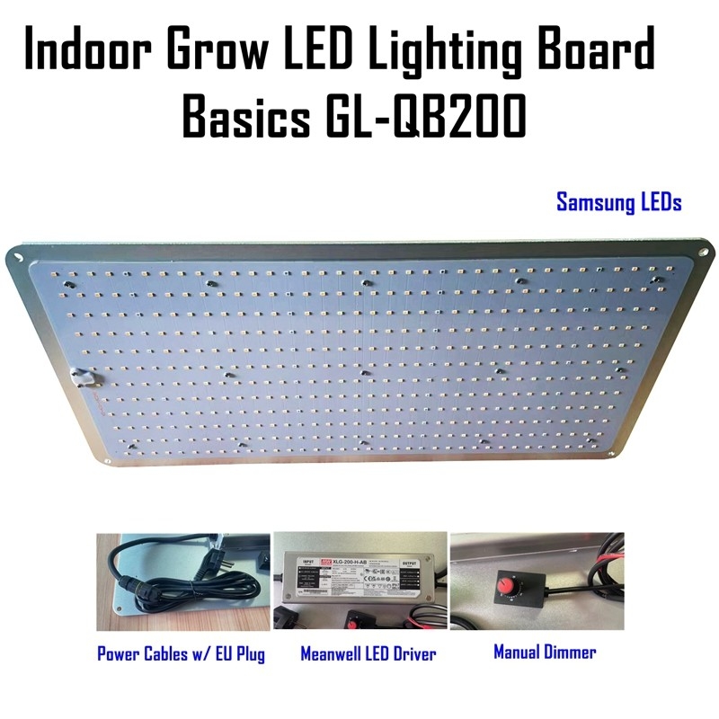 پنل LED 200w سامسونگ lm281b Epileds Red IR UV Grow LED Lighting Board
